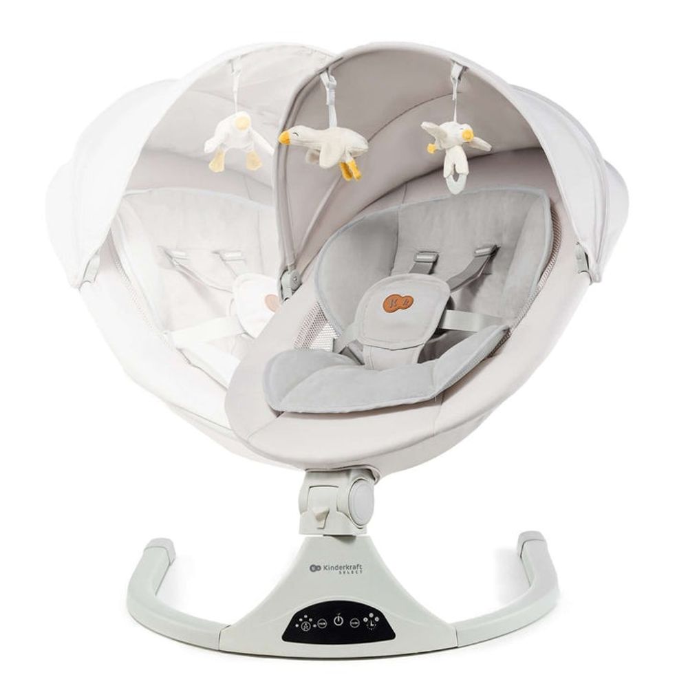 Kinderkraft Električna ležaljka Tulsy, Beige slika 5