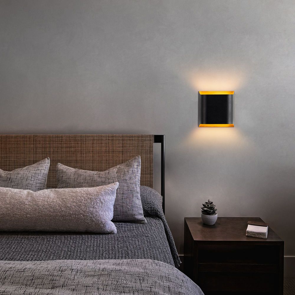 Zidna Lampa Bera - 15305, boje: Crna slika 2
