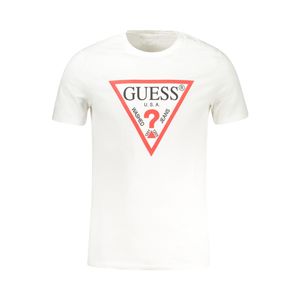 GUESS JEANS SHORT SLEEVE T-SHIRT MEN WHITE