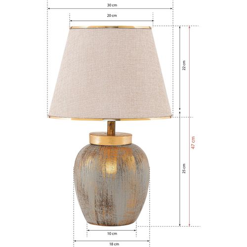 TM275 Cream
Gold Lamp Shade slika 5