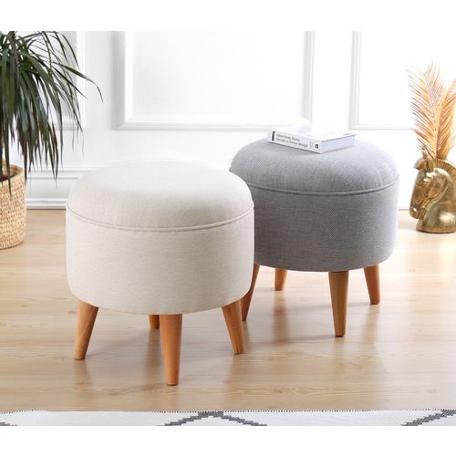 Moouv 7092 - Cream Cream Pouffe slika 4