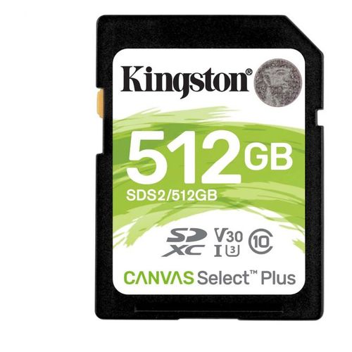 SD memorijska kartica 512GB Kingston Select Plus klasa 10 slika 1