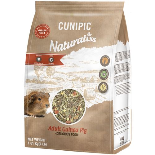 Cunipic Naturaliss hrana za zamorčiće Guinea Pig, 1.81 kg slika 1