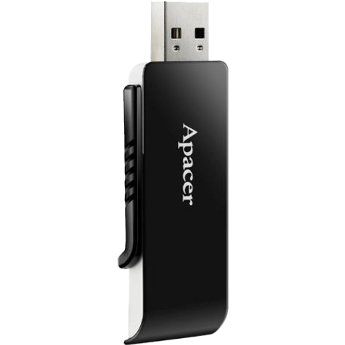 APACER 64GB AH350 USB 3.2 flash crni AP64GAH350B-1 slika 1