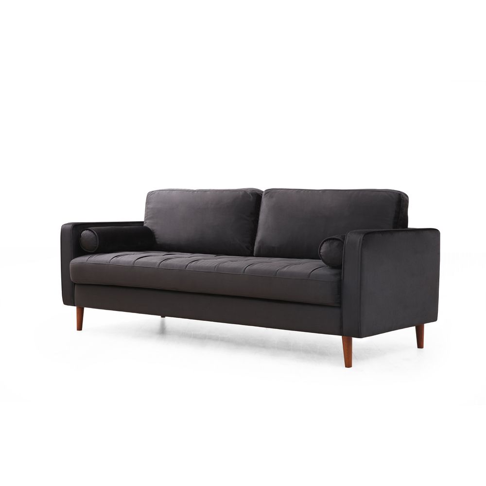 Sofa Rome - Crna BlackOak za 3 Osobe slika 5