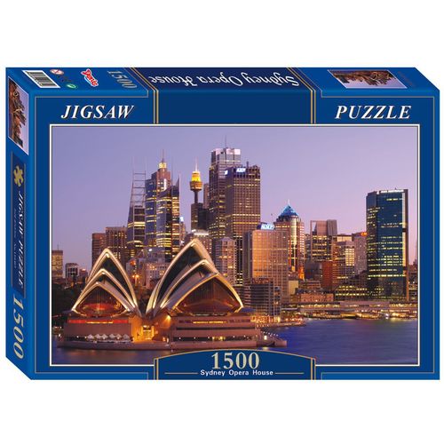 Puzzle / Slagalica Sydney Opera House 1500 kom slika 1