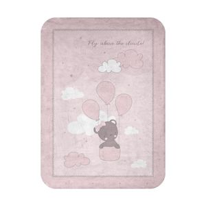Kikka Boo Super mekana dekica Dream Big 80x110cm, Pink