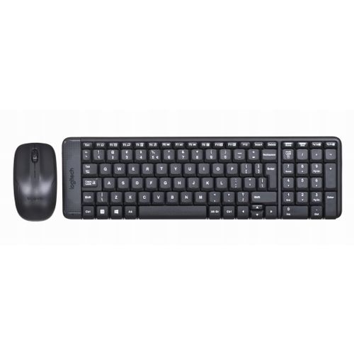 Bežični komplet tipkovnice i miša Logitech MK220 s gravurom na slovenskom slika 4