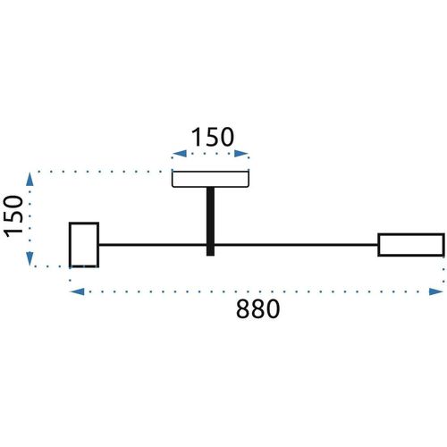 TOOLIGHT STROPNA SVJETILKA SIVA APP529-6C slika 12