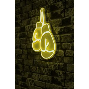 Wallity Ukrasna plastična LED rasvjeta, Boxer - Yellow