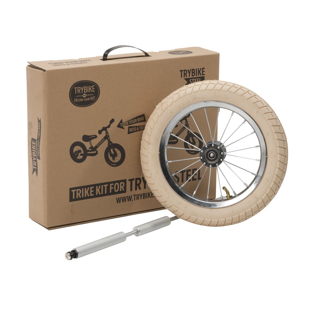 TRYBIKE Set za Steel tricikl, Bijeli slika 1