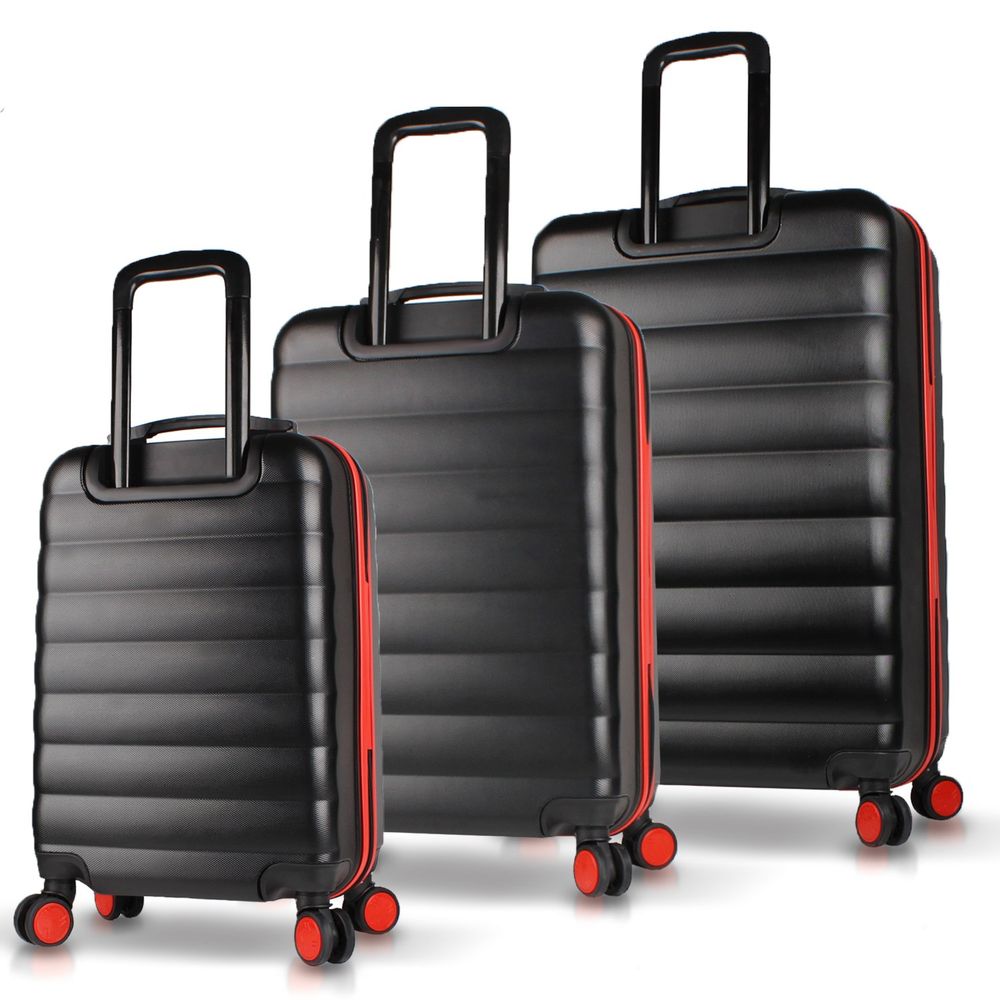 Set Crnih Kofera 6391 (3 Komada) slika 2