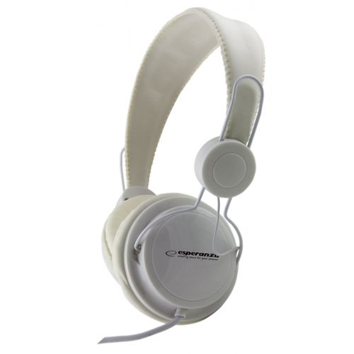 Slušalice žičane Esperanza Audio Sensation -bijele slika 1