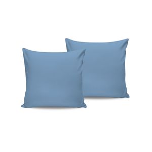 Colourful Cotton Komplet jastučnica (2 komada) (FR) Svijetlo plava