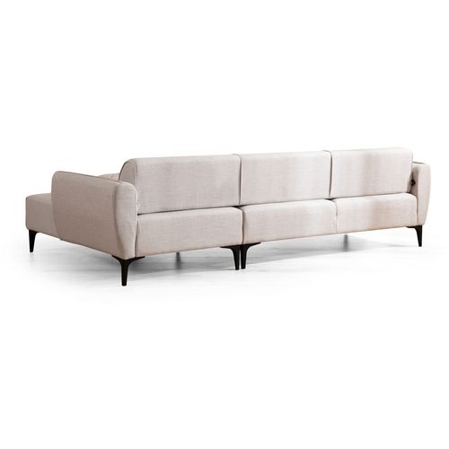 Atelier Del Sofa Kutna garnitura, Bijela, Belissimo Right - Off White slika 7