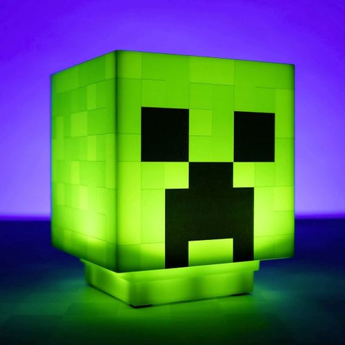 Creeper Lampa V2 - Minecraft Inspirirana Rasvjeta slika 3