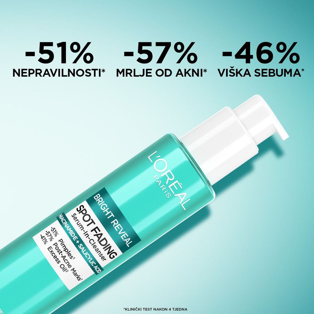 L'Oréal Paris Bright Reveal pjenušav gel za čišćenje lica 150ml slika 4