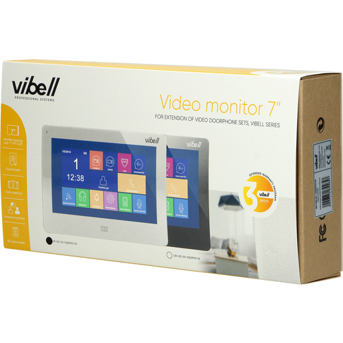 Vibell Video interfon, unutarnja jedinica, Vibell series - OR-VID-EX-1060PMV/W slika 2