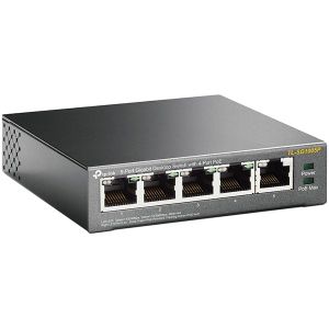 TP-Link TL-SG1005P 5-Port Gigabit Unmanaged Switch with 4-Port PoE+