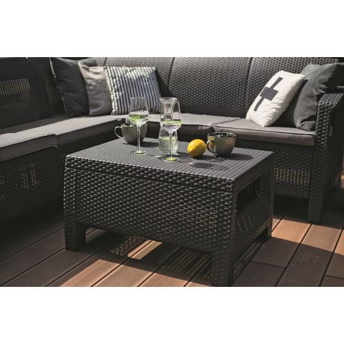 KeTer CORFU II RELAX SET kutna garnitura, graphite slika 3