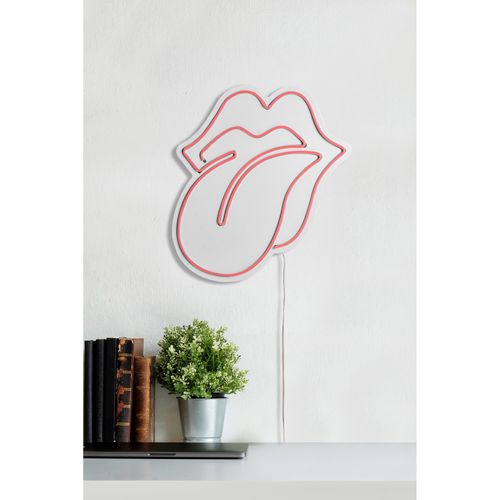 Wallity The Rolling Stones - Pink Pink Dekorativna Plastična Led Rasveta slika 4