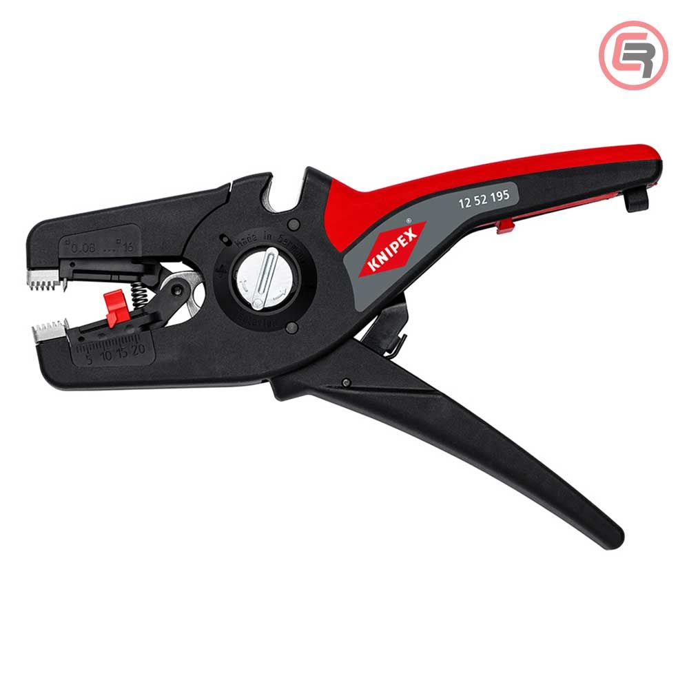 Knipex Kliješta Za Skidanje Izolacije PreciStrip16 / 0,08-16,0 mm2 Automatska - 12 52 195 slika 3