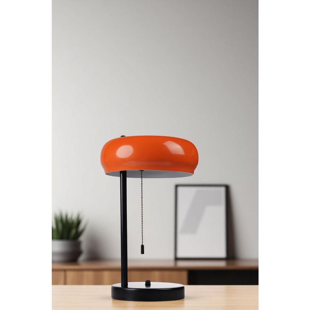 Opviq Stolna lampa 545, narančasta, crna slika 2