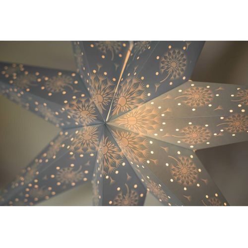 Konstsmide 2933-420 božićna zvijezda  N/A žarulja, LED plava boja  s izrezanim motivima, s prekidačem Konstsmide 2933-420 božićna zvijezda   žarulja, LED plava boja  s izrezanim motivima, s prekidačem slika 3
