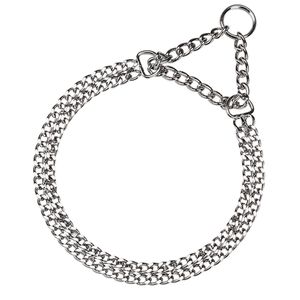 Ferplast Poluzatezna ogrlica za pse Metalna CSS 5516 28-38 cm