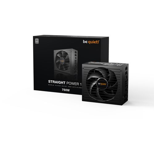 be quiet! BN338 STRAIGHT POWER 12 1000W, 80 PLUS Platinum efficiency (up to 93,9%), Virtually inaudible Silent Wings 135mm fan, ATX 3.0 PSU with full support for PCIe 5.0 GPUs and GPUs with 6+2 pin connectors, One massive high-performance 12V-rail slika 1