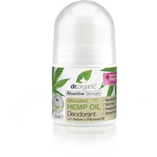  Dr. Organic Konopljino ulje dezodorans 50 ml 00482 slika 1