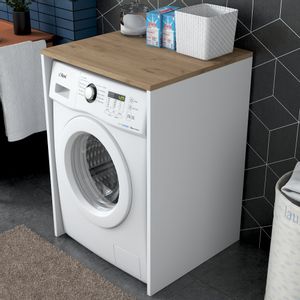 KD103 - 2341 Walnut
White Washing Machine Cabinet