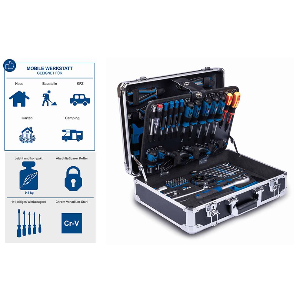 Scheppach set alata u koferu TB200 slika 4