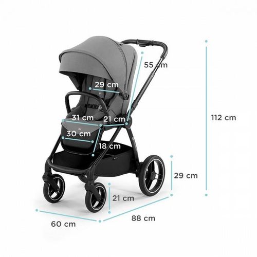 Kinderkraft Kolica Nea Deep Grey slika 12