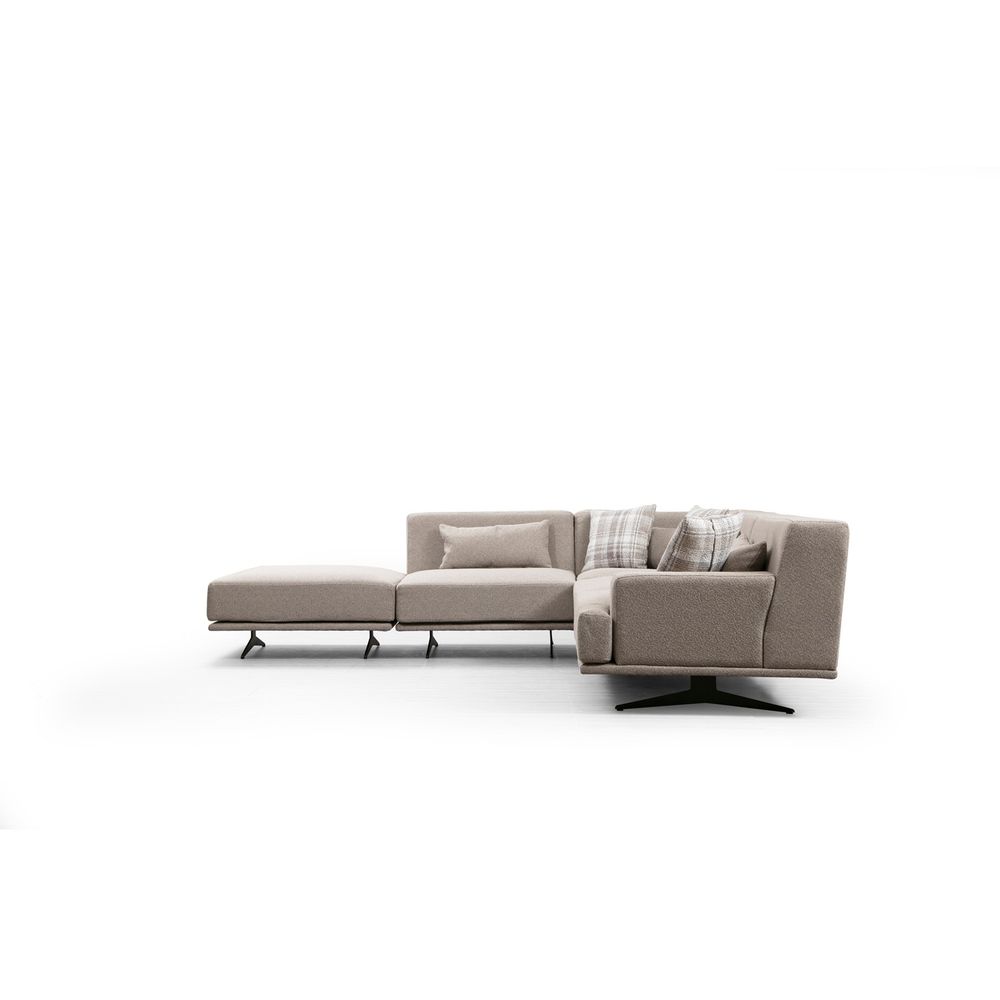 Bentley Corner (PUF-O1-C-3R) Bež Ugaona Sofa slika 8