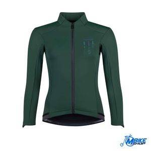 Force Ženska zimska jakna za biciklizam Story Lady Green