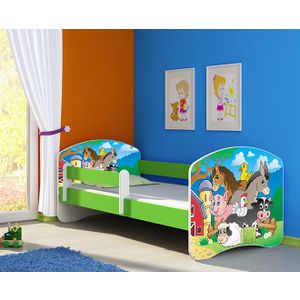 ACMA Dječiji krevet Acma II Green - 140x70cm - Dezen 34