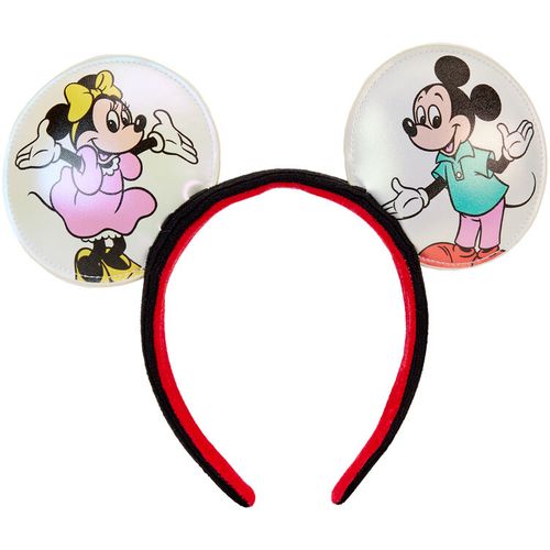 Loungefly Disney 100 Mickey &#38; Friends Classic backpack + ear headband slika 8