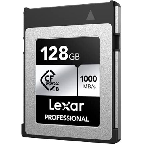 Lexar CFexpress 128GB Type B card Silver Serie, 1000MB/s read 600MB/s write slika 1