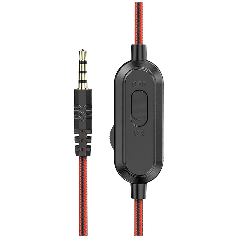 hoco. Slušalice sa mikrofonom, gaming, 3.5 mm / USB, crvena - W103 Magic tour slika 4
