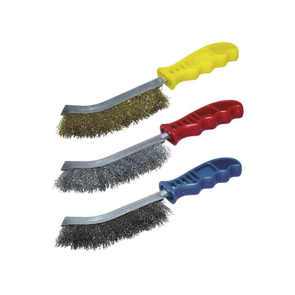 Wolfcraft Set Četki Ručnih Žičanih 265 / 140 x 25 x 0,3 mm / 3 dijelni - 2138000 slika 1