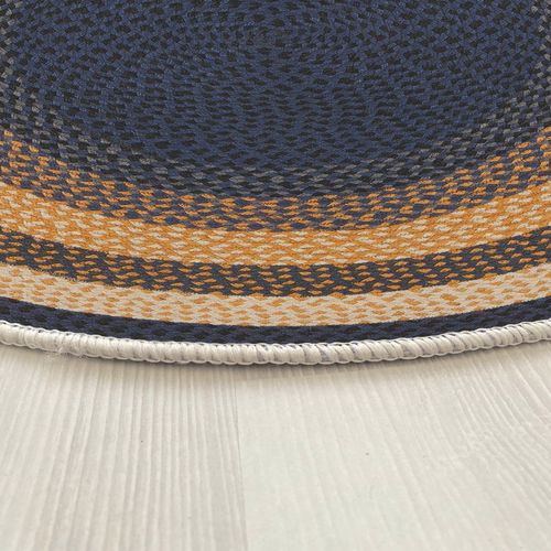 TANKI Tepih WOOPAMUK526 Navy Blue Rug (100 x 100) slika 3