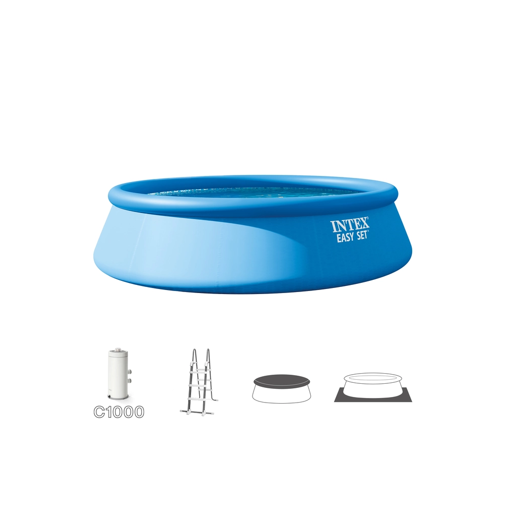 Intex bazen na naduvavanje Easy Set 457x107cm sa pumpom okrugli 26166NP slika 4