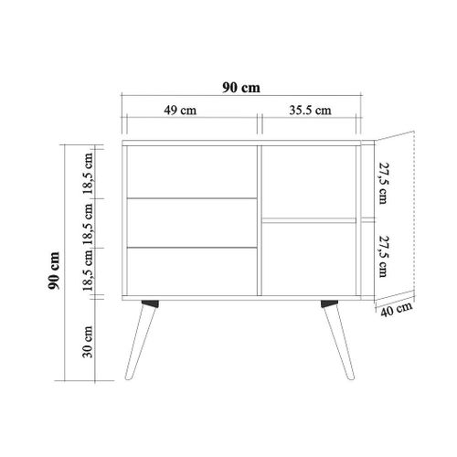 Verybox - 728 Sonoma Oak Dresser slika 8