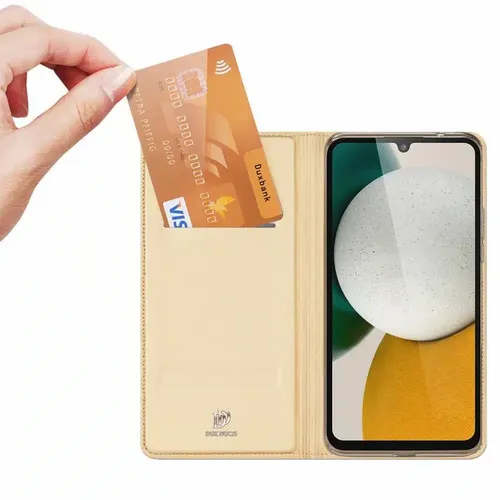 DUX DUCIS Skin Pro – preklopna torbica za Samsung Galaxy A34 zlatne boje slika 2