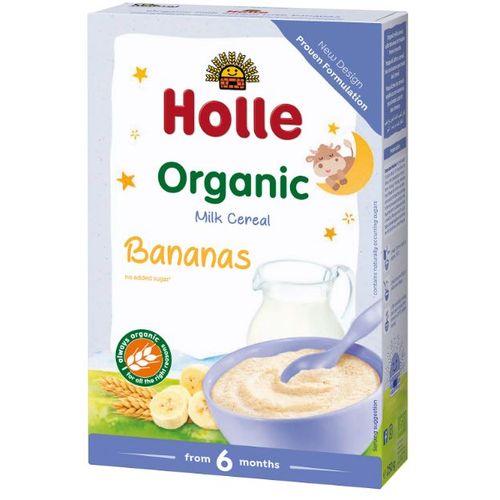 Holle pahuljice mliječne instant banana 250g slika 1