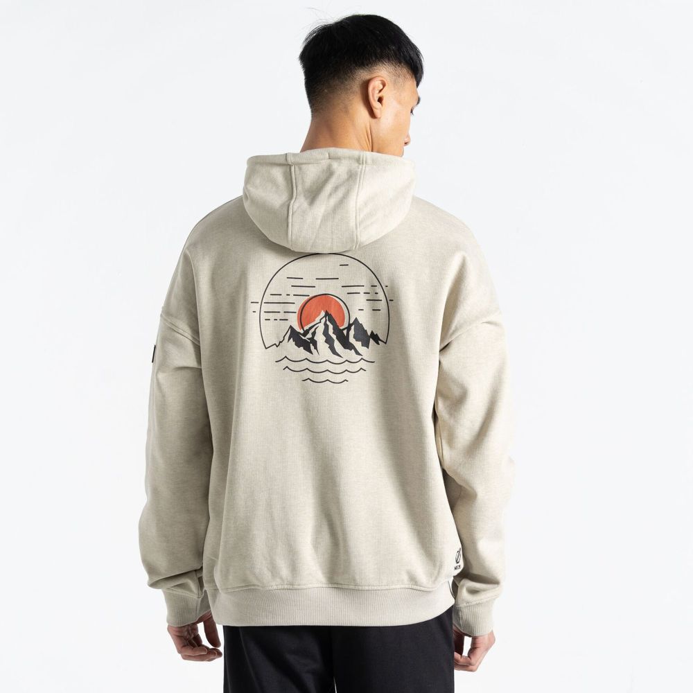 Dare2B Muški duks sa kapuljačom Distinctly, Willow Grey Marl slika 3