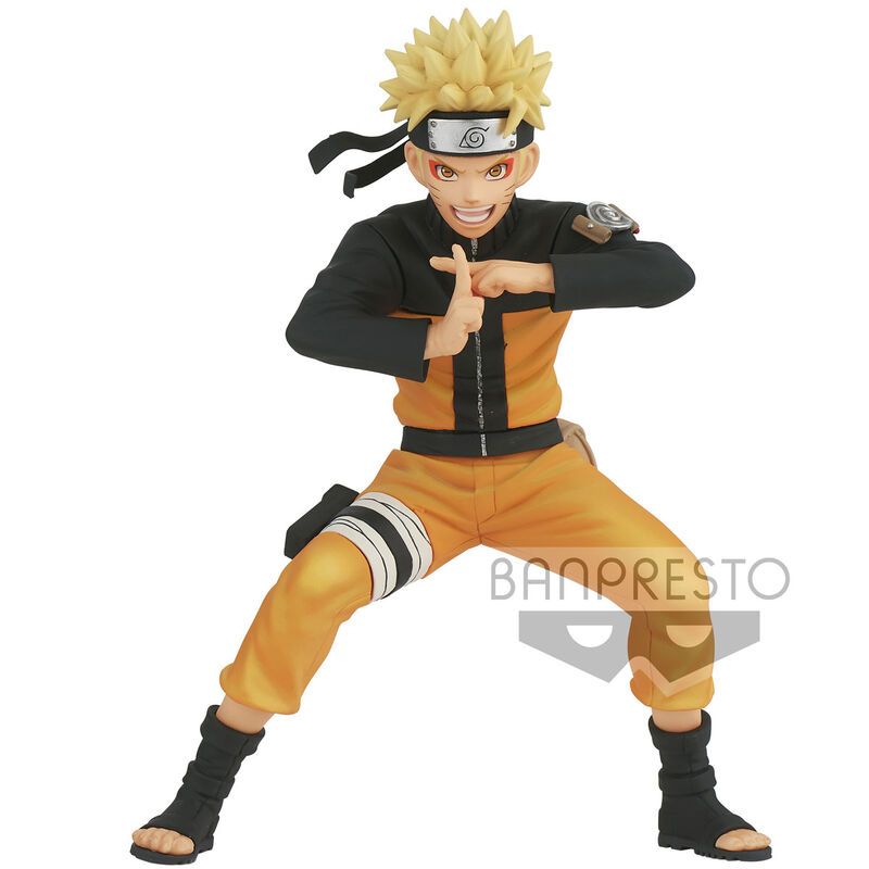 BANPRESTO Naruto Shippuden Vibration Stars Nara Uzumaki Figura 17cm image