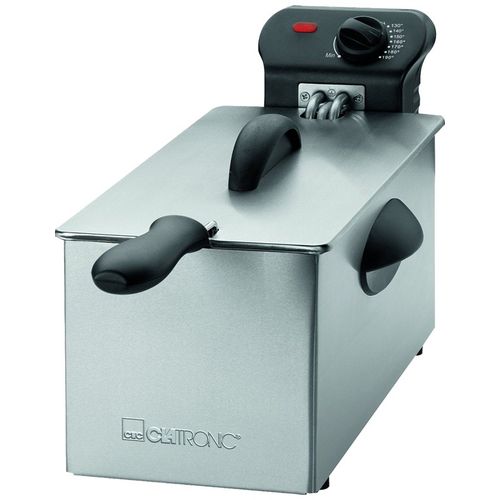 Clatronic FR3586 Friteza, Zapremina 3 L, Snaga 2000 W, Inox slika 1