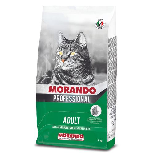 Morando Cat Croquettes Adult Mix sa Povrćem 7kg slika 1